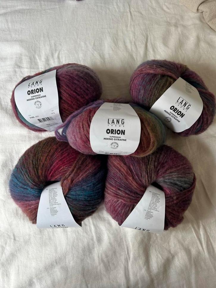 Lang Yarns Orion - Merino Extrafine (Cloud), Hobby en Vrije tijd, Breien en Haken, Nieuw, Breien of Haken, Wol of Garen, Ophalen of Verzenden
