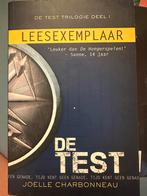 Joelle Charbonneau - De test, Boeken, Ophalen of Verzenden, Zo goed als nieuw, Joelle Charbonneau