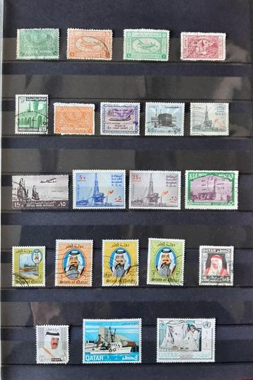 Verzameling Klassieke Postzegels Midden-Oosten Nr. 3 Gest beschikbaar voor biedingen