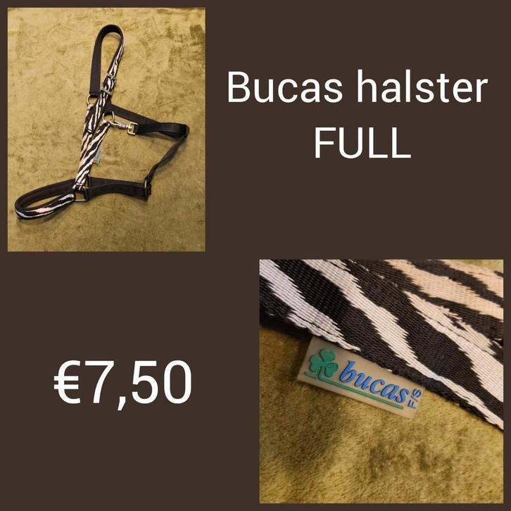 Halster, Dieren en Toebehoren, Paarden en Pony's | Overige Paardenspullen, Zo goed als nieuw, Overige soorten, Ophalen of Verzenden