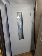 93x211,5cm nieuwe voordeur glas in lood thermopane JH26, Ophalen, 80 tot 100 cm, Nieuw, Havenstraat 11