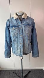 Levi’s trucker Jack look-a-like met wol, Blauw, Ophalen of Verzenden, Zo goed als nieuw, Maat 36 (S)