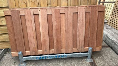 Hardhouten tuinschermen – 15 planks – 90 x 180 cm, Tuin en Terras, Tuinschermen, Nieuw, Hout, 150 tot 200 cm, 150 tot 200 cm, Ophalen