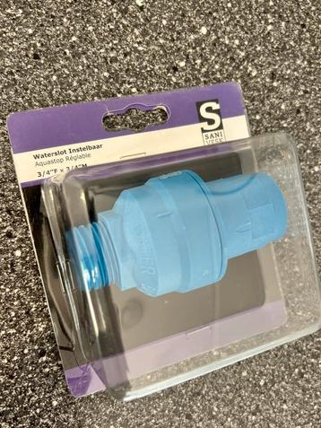 Sanivesk Waterslot Instelbaar 3/4"F beschikbaar voor biedingen