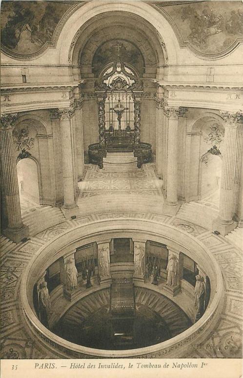 (376-187-025) Paris Hotel des Invalides, Verzamelen, Ansichtkaarten | Buitenland, Frankrijk, Verzenden