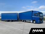 MAN TGX 26.480 6x2-2 LL CH Schuifzeil Combinatie Slaapcabine, Stof, Blauw, MAN, Origineel Nederlands