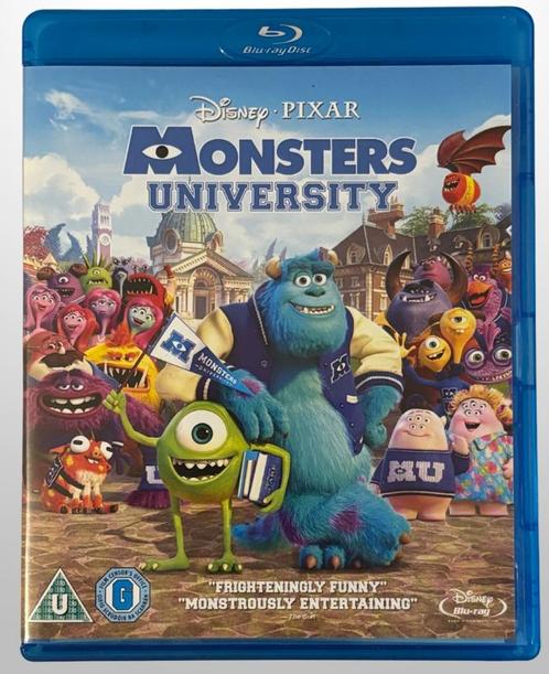Disney’s Monsters University Blu-ray, Cd's en Dvd's, Blu-ray, Zo goed als nieuw, Tekenfilms en Animatie, Verzenden