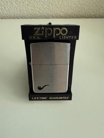 Zippo pijpaansteker (geborsteld chroom) beschikbaar voor biedingen