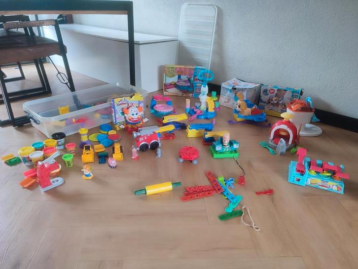 Grote verzameling Play-Doh - incl Veel verschillende sets, Kinderen en Baby's, Speelgoed | Overig, Gebruikt, Jongen of Meisje