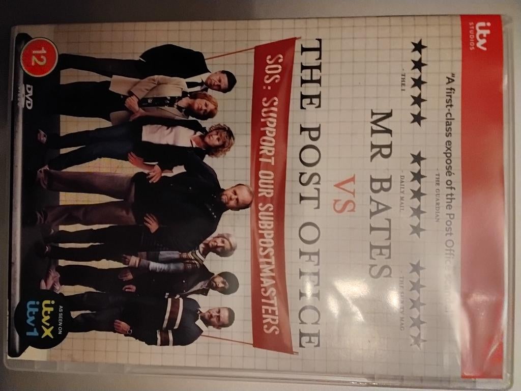 Mr bates vs the post office (dvd), Alle leeftijden, Ophalen of Verzenden, Zo goed als nieuw, Drama