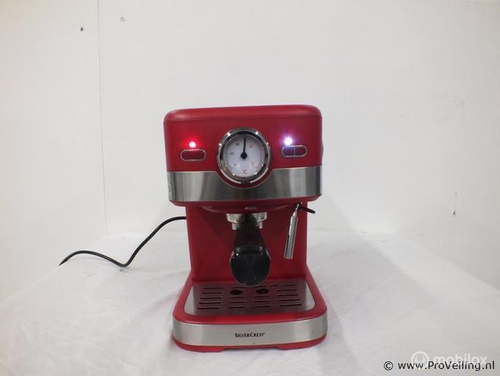 Online Veiling: Silvercrest Espressomachine, Witgoed en Apparatuur, Koffiezetapparaten