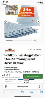 Polycarbonaat platen. Nieuw in doos. KOOPJE!, Doe-het-zelf en Verbouw, Platen en Panelen, Ophalen, Zo goed als nieuw, Overige materialen
