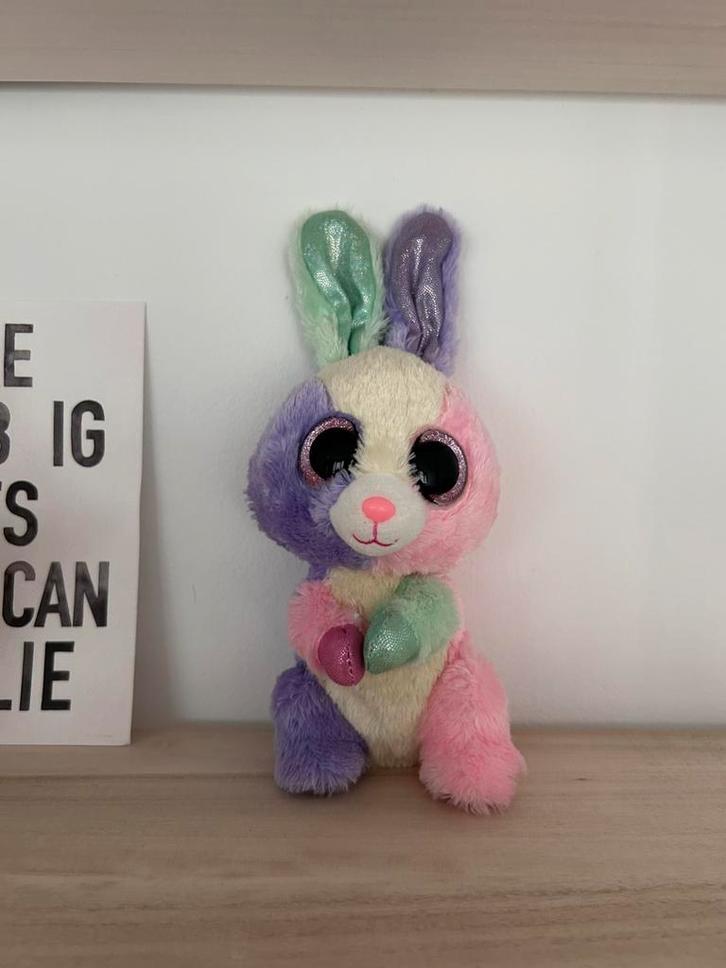 Ty knuffel konijn, Kinderen en Baby's, Speelgoed | Knuffels en Pluche, Zo goed als nieuw, Overige typen, Ophalen of Verzenden