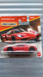 Matchbox porsche 918 spyder, Ophalen of Verzenden, Zo goed als nieuw
