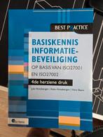 nieuw basiskennis informatiebeveiliging 4e druk, Boeken, Ophalen of Verzenden, Nieuw