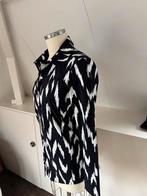 STUDIO ANNELOES zwart witte dessin blouse 36 CHCS NIEUW, Studio Anneloes, Zwart, Nieuw, Ophalen of Verzenden