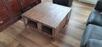 Houten salontafel tweedelig, Gebruikt, Minder dan 50 cm, Rechthoekig, 50 tot 100 cm