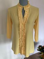 Top/blouse van travelstof - Angelle Milan, Angelle Milan, Geel, Nieuw, Ophalen of Verzenden