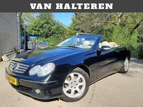 Mercedes-Benz CLK-klasse Cabrio 200 Avantgarde Airco Leder, Auto's, Mercedes-Benz, Bedrijf, Te koop, CLK, ABS, Airbags, Airconditioning