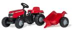 ROLLYKID JCB incl voorlader trapauto traptrekker traptractor, Kinderen en Baby's, Speelgoed | Buiten | Voertuigen en Loopfietsen