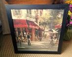 Prent afbeelding Paris in zwarte lijst Brent Heighton, Ophalen of Verzenden