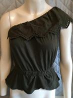 Mango Casual sports groene top maat S  (2b30), Tweedehands verkoop, Ophalen of Verzenden, Zonder mouw, Groen