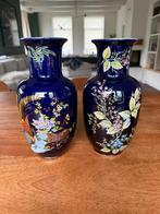 Bareuther Waldsassen Echt Cobalt decoratie vazen, Antiek en Kunst, Ophalen of Verzenden