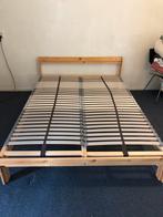 IKEA. Houten bed 140 x 200, Ophalen, Gebruikt, Tweepersoons, 140 cm
