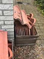 18 dakpannen gratis af te halen, Doe-het-zelf en Verbouw, Dakpannen en Dakbedekking, Ophalen, Steen of Klei, 5 tot 10 m², Zo goed als nieuw