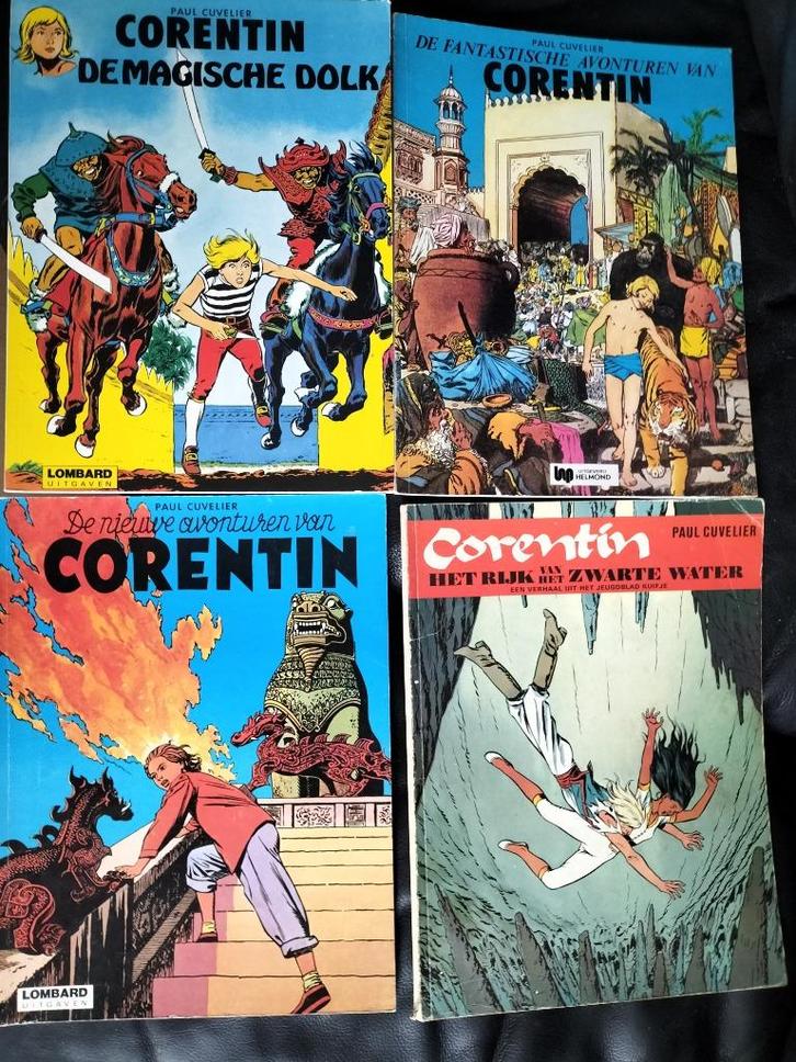 Stripboeken pakket van  Corentin, Boeken, Stripboeken, Zo goed als nieuw, Meerdere stripboeken, Ophalen of Verzenden