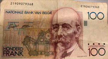 100 Frank Biljet (Boudewijn - H. Beyaert)! beschikbaar voor biedingen