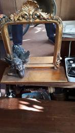 Brocante kinder kapspiegel met engel, Huis en Inrichting, Minder dan 50 cm, N.v.t., N.v.t., Vierkant