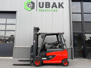 Linde E35 elektrische heftruck 'triplo' 'sideshift' beschikbaar voor biedingen