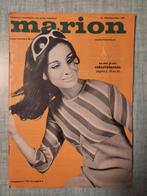 Vintage Marion knippatronen blad dec 1967 + raderblad, Marion, Vrouw, Onbekend, Ophalen of Verzenden