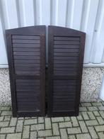 12 stuks getoogde meranti raamluiken, Doe-het-zelf en Verbouw, La belle porte, Jurgen.hoogenboezem@gmail.com, Minder dan 80 cm