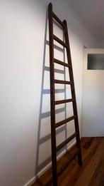 Oude ladder, hout, Doe-het-zelf en Verbouw, Ladders en Trappen, Ophalen, Gebruikt, 2 tot 4 meter