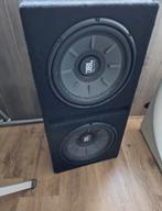 Jbl subwoofer met twee versterkers, Ophalen, Zo goed als nieuw, 120 watt of meer, Subwoofer