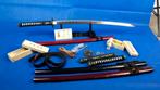 Scherp samurai zwaard set, sabel, mes, dolk, katana, Ophalen of Verzenden, Overige soorten, Azië, Zwaard of Sabel