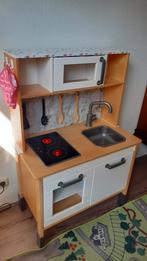 Ikea speelkeukentje Duktig met inventaris, Ophalen, Zo goed als nieuw, Hout, Speelkeuken