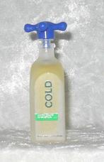 Volle parfum mini Benneton Cold, Ophalen of Verzenden, Zo goed als nieuw, Miniatuur, Gevuld
