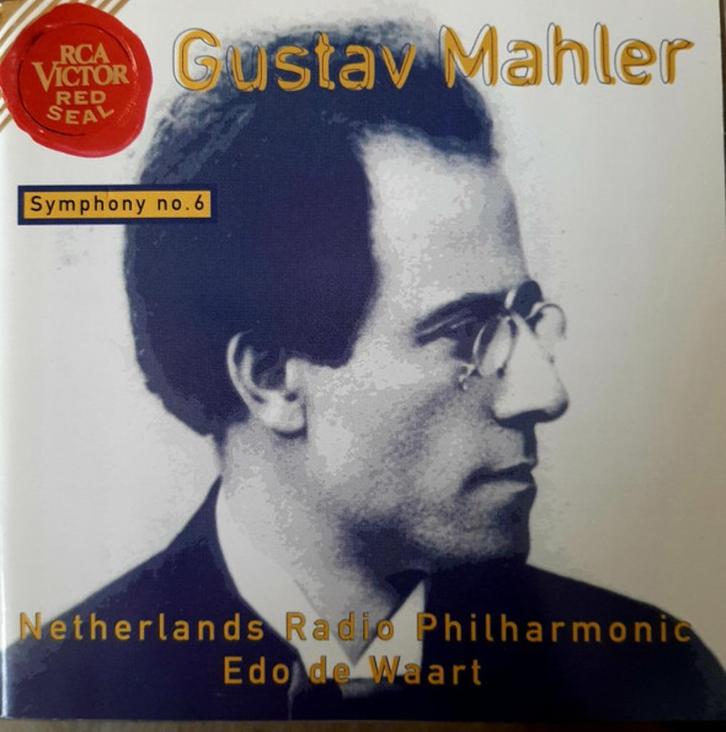 MAHLER Symphony no. 6 2 - CD DE WAART RCA, Cd's en Dvd's, Cd's | Klassiek, Gebruikt, Orkest of Ballet, Modernisme tot heden, Boxset