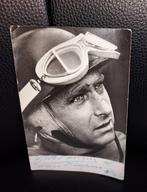 Fotokopie Bernard Cahier gesigneerd door Juan Manuel Fangio, Verzamelen, Overige Verzamelen, Nieuw, Ophalen of Verzenden