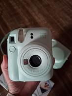 Instax Fujifilm mini 12 instant mini camera, Mint Green, Ophalen of Verzenden, Zo goed als nieuw, Polaroid, Fuji
