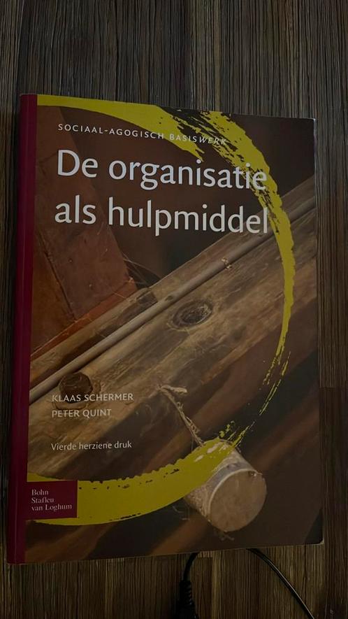 K. Schermer - De organisatie als hulpmiddel, Boeken, Wetenschap, Zo goed als nieuw, Ophalen of Verzenden