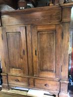 antieke kast, eiken houten kast, Ophalen