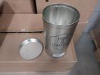 Grote blikken met deksel, Ophalen of Verzenden, Gebruikt, Aluminium, Met deksel