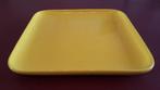 Raffi - Geel keramieken dienblad / schaal, Keramiek, Ophalen of Verzenden, Overige stijlen, Schaal of Schalen