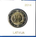 Letland 2 Euromunt 2014 regulier UNC, 2 euro, Ophalen of Verzenden, Losse munt