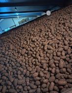 Friet aardappels, Ophalen