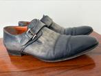 Santoni Single Monks Schoenen maat 9 / 43 (44), Kleding | Heren, Schoenen, Blauw, Ophalen of Verzenden, Gespschoenen, Santoni